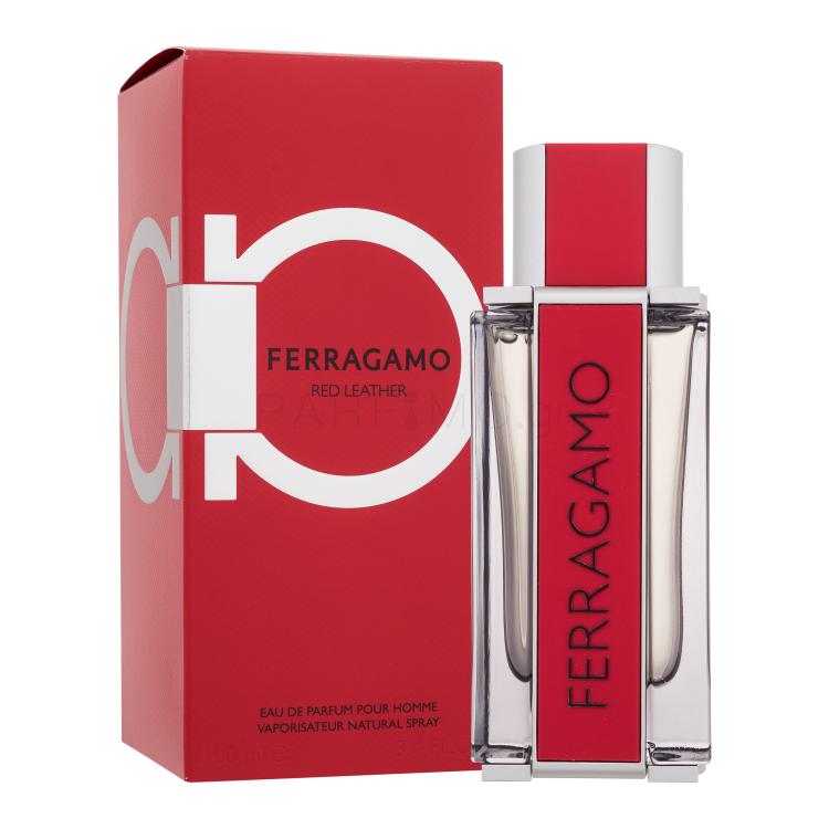 Ferragamo Ferragamo Red Leather Eau de Parfum για άνδρες 100 ml