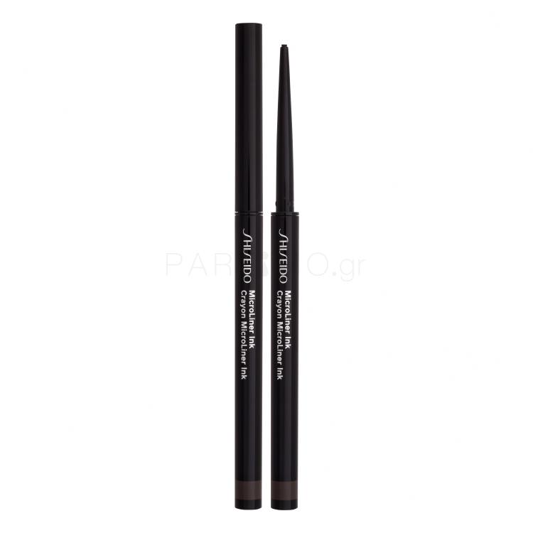 Shiseido MicroLiner Ink Μολύβι για τα μάτια για γυναίκες 0,08 gr Απόχρωση 02 Brown