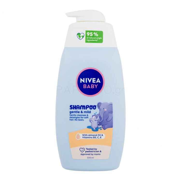 Nivea Baby Gentle &amp; Mild Shampoo Σαμπουάν για παιδιά 500 ml