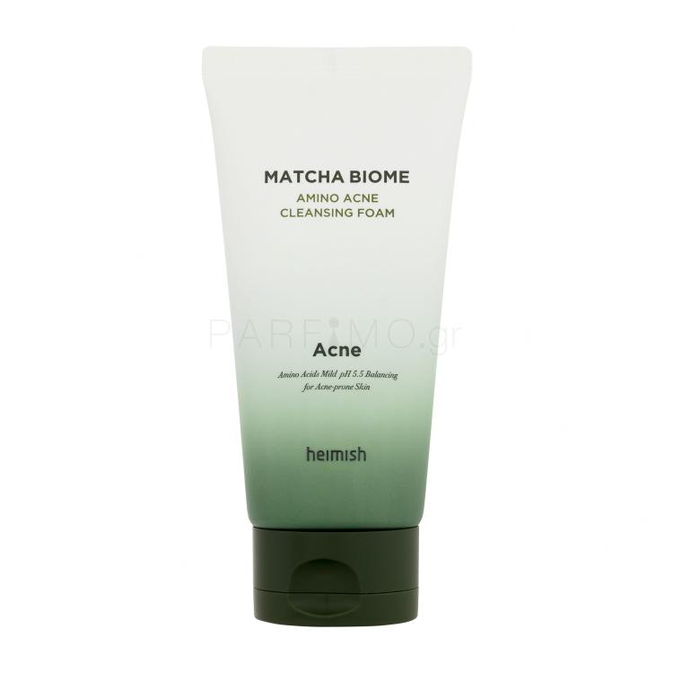 Heimish Matcha Biome Amino Acne Cleansing Foam Αφρός καθαρισμού για γυναίκες 150 gr