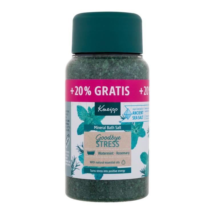 Kneipp Goodbye Stress Mineral Bath Salt Άλατα μπάνιου 600 gr