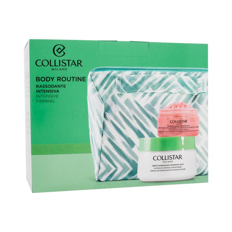 Collistar Special Perfect Body Routine Σετ δώρου peeling σώματος Firming Talasso-Scrub 150 g + κρέμα σώματος Intensive Firming Cream Plus 400 ml + τσαντάκι καλλυντικών