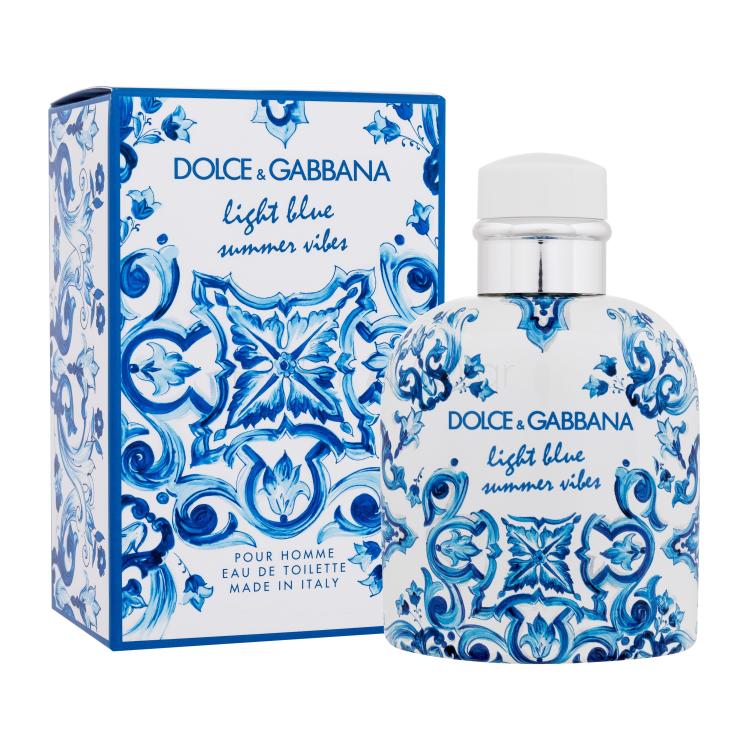 Dolce&amp;Gabbana Light Blue Summer Vibes Eau de Toilette για άνδρες 125 ml