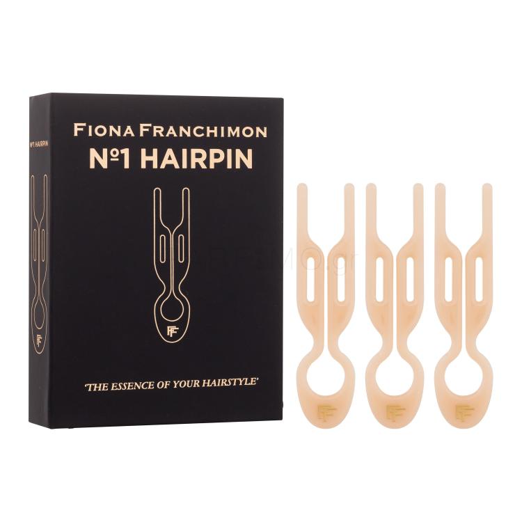 Fiona Franchimon Nº1 Hairpin Κλιπ μαλλιών για γυναίκες 3 τεμ Απόχρωση Soft Beige