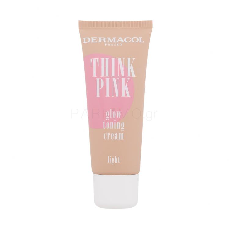 Dermacol Think Pink Glow Toning Cream ΒΒ κρέμα για γυναίκες 30 ml Απόχρωση 1 Light