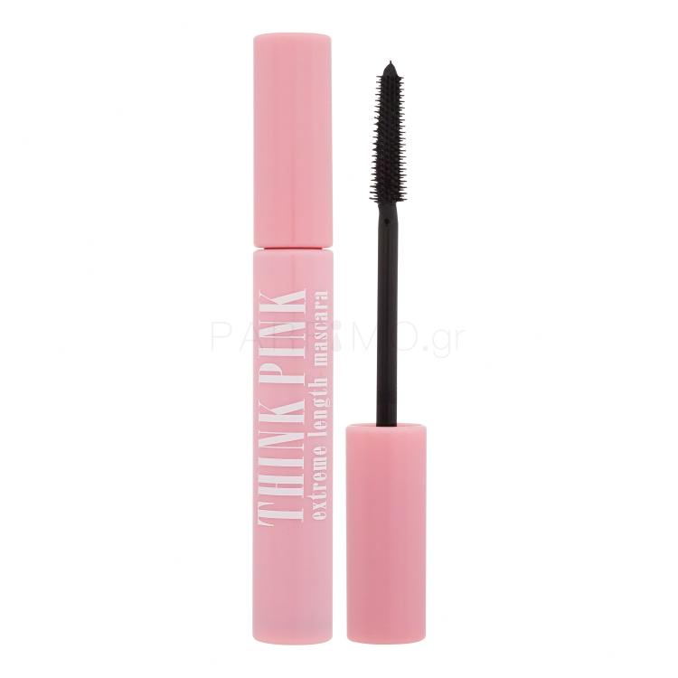 Dermacol Think Pink Extreme Length Mascara Μάσκαρα για γυναίκες 12 ml Απόχρωση Black