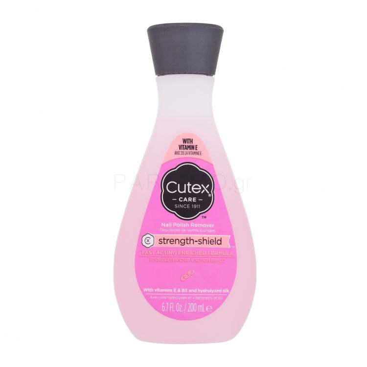 Cutex Strength-Shield Nail Polish Remover Ασετόν για τα νύχια για γυναίκες 200 ml