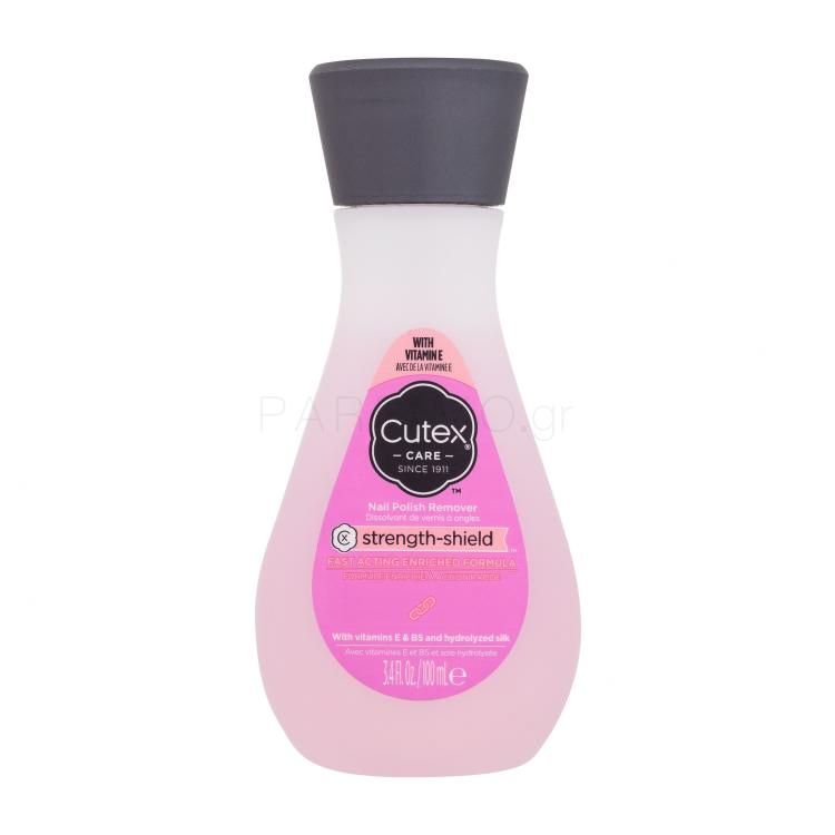 Cutex Strength-Shield Nail Polish Remover Ασετόν για τα νύχια για γυναίκες 100 ml