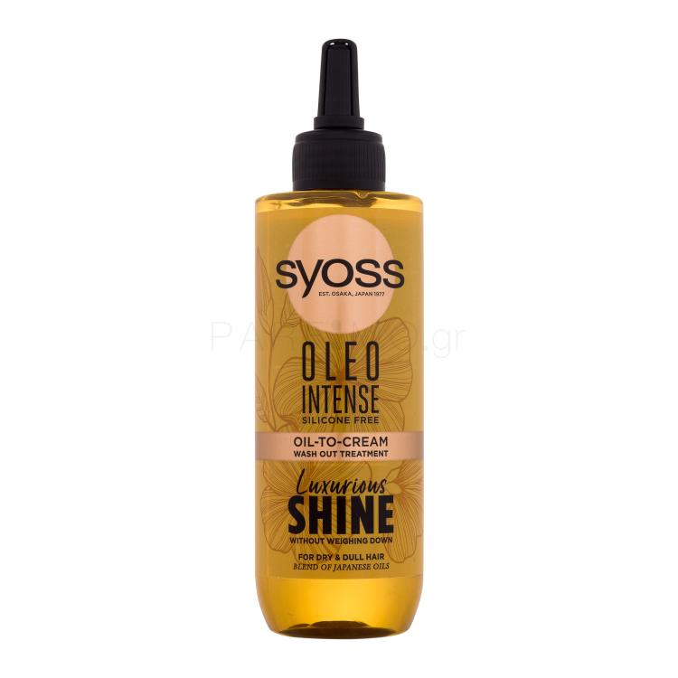 Syoss Oleo Intense Oil-To-Cream Mαλακτικό μαλλιών για γυναίκες 200 ml