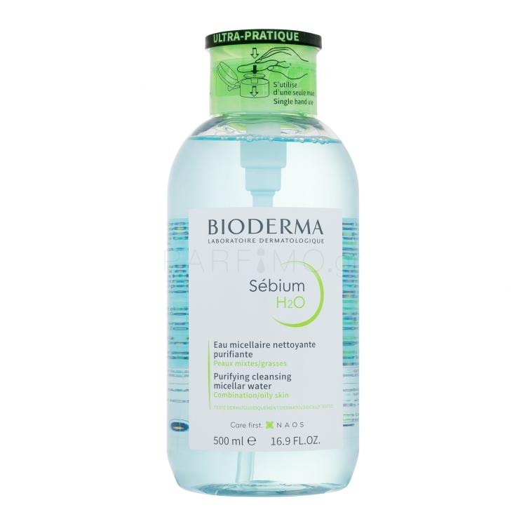 BIODERMA Sébium H₂O With Dispenser Μικυλλιακό νερό για γυναίκες 500 ml