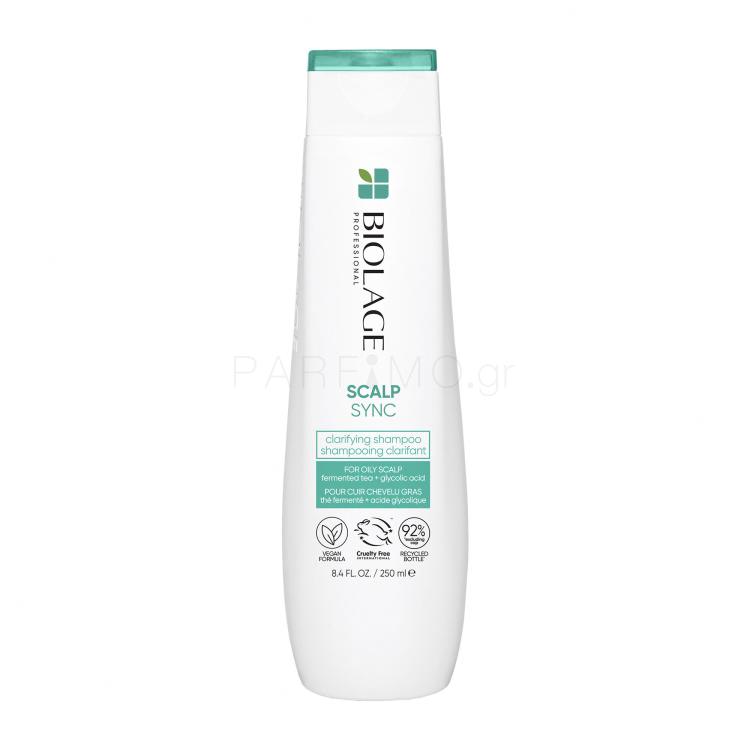 Biolage Scalp Sync Clarifying Shampoo Σαμπουάν για γυναίκες 250 ml