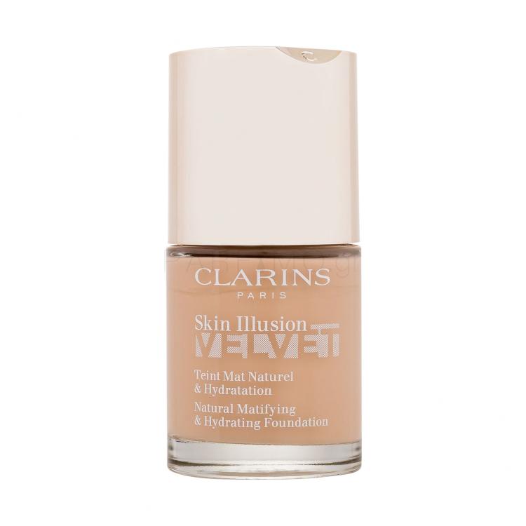 Clarins Skin Illusion Velvet Make up για γυναίκες 30 ml Απόχρωση 108W