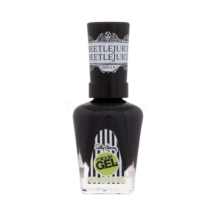 Sally Hansen Miracle Gel Beetlejuice Βερνίκια νυχιών για γυναίκες 14,7 ml Απόχρωση 934 The Afterlife