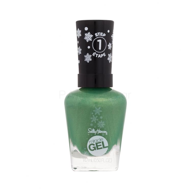 Sally Hansen Miracle Gel Holiday Collection Βερνίκια νυχιών για γυναίκες 14,7 ml Απόχρωση 918 Under The Tree