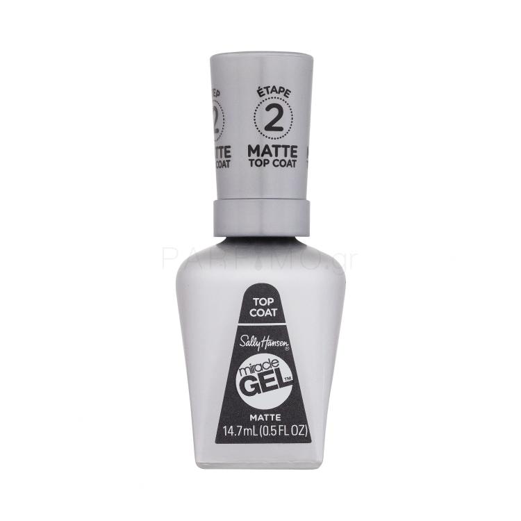 Sally Hansen Miracle Gel Matte Top Coat Βερνίκια νυχιών για γυναίκες 14,7 ml