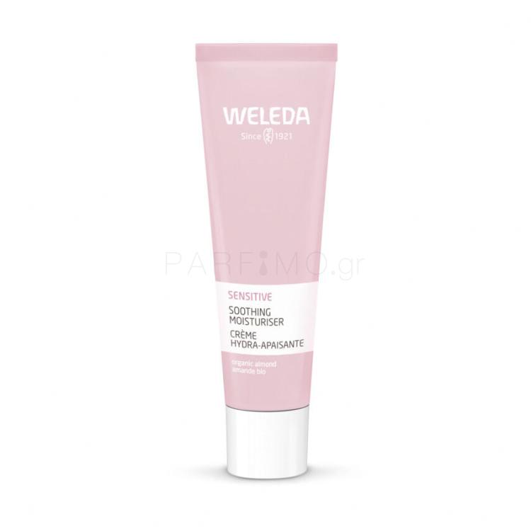 Weleda Sensitive Soothing Moisturiser Κρέμα προσώπου ημέρας για γυναίκες 30 ml