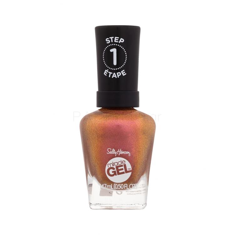 Sally Hansen Miracle Gel Βερνίκια νυχιών για γυναίκες 14,7 ml Απόχρωση 382 Sundown Socialite