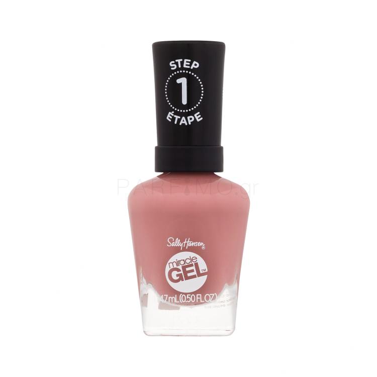 Sally Hansen Miracle Gel Βερνίκια νυχιών για γυναίκες 14,7 ml Απόχρωση 252 Rose &amp; Shine