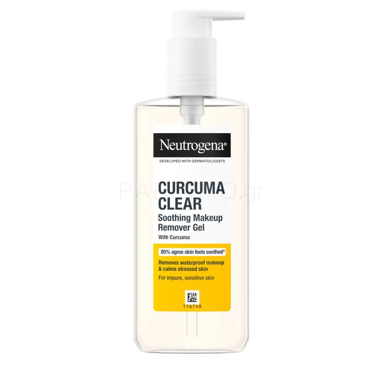 Neutrogena Curcuma Clear Soothing Makeup Remover Gel Αφαίρεση μακιγιάζ 200 ml