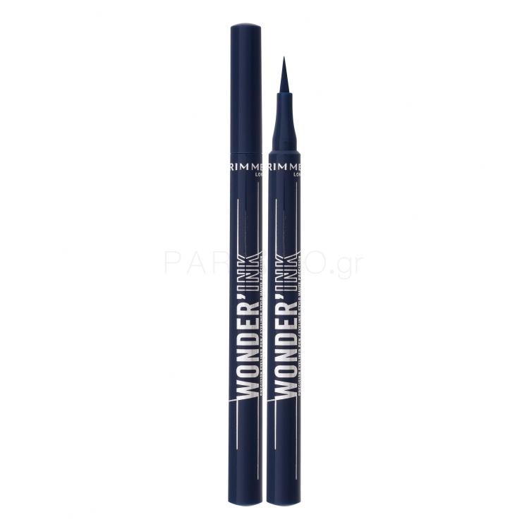 Rimmel London Wonder Ink Eyeliner για γυναίκες 1 ml Απόχρωση 003 Aquatic Aria