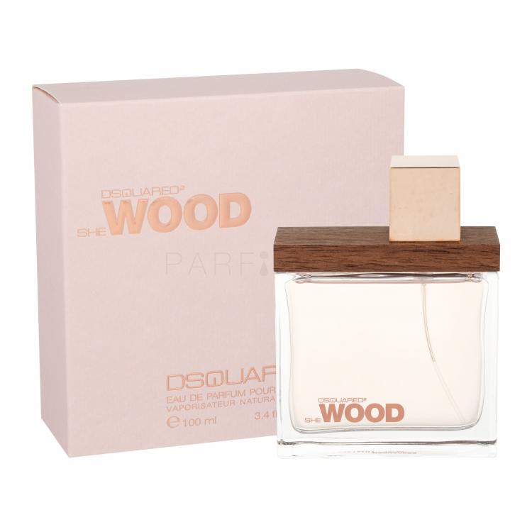 Dsquared2 She Wood Eau de Parfum για γυναίκες 100 ml