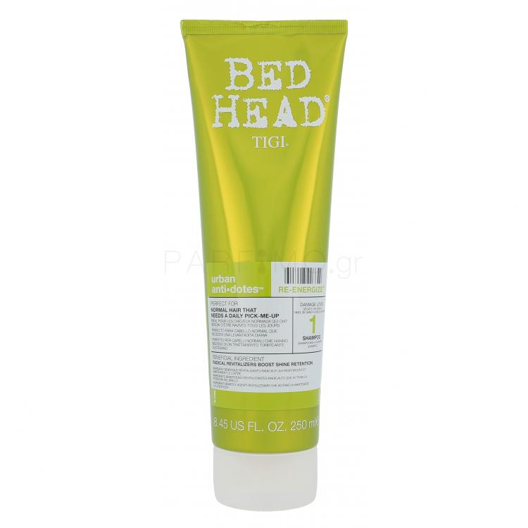 Tigi Bed Head Re-Energize Σαμπουάν για γυναίκες 250 ml