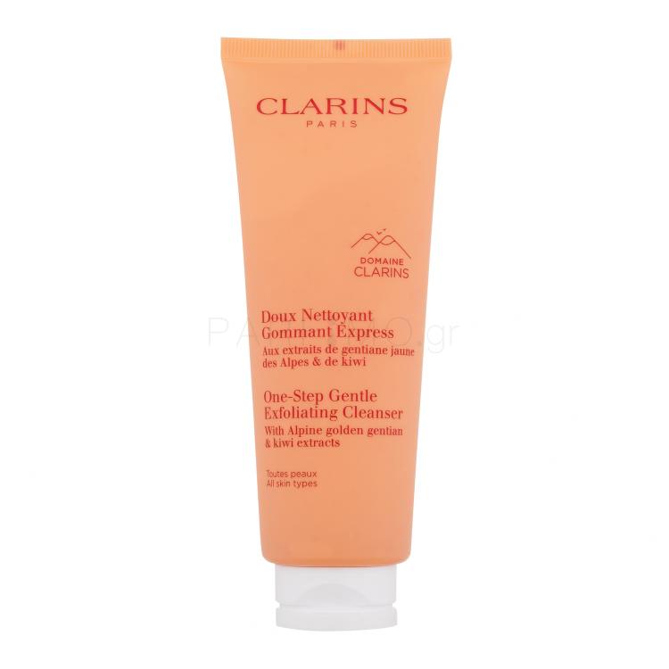 Clarins One-Step Gentle Exfoliating Cleanser Προϊόντα απολέπισης προσώπου για γυναίκες 125 ml