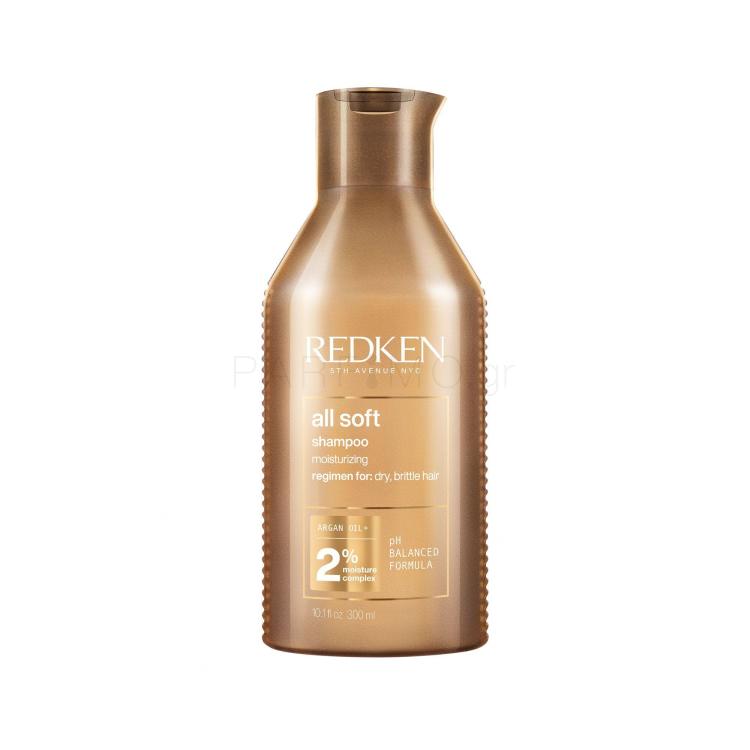 Redken All Soft Σαμπουάν για γυναίκες 300 ml