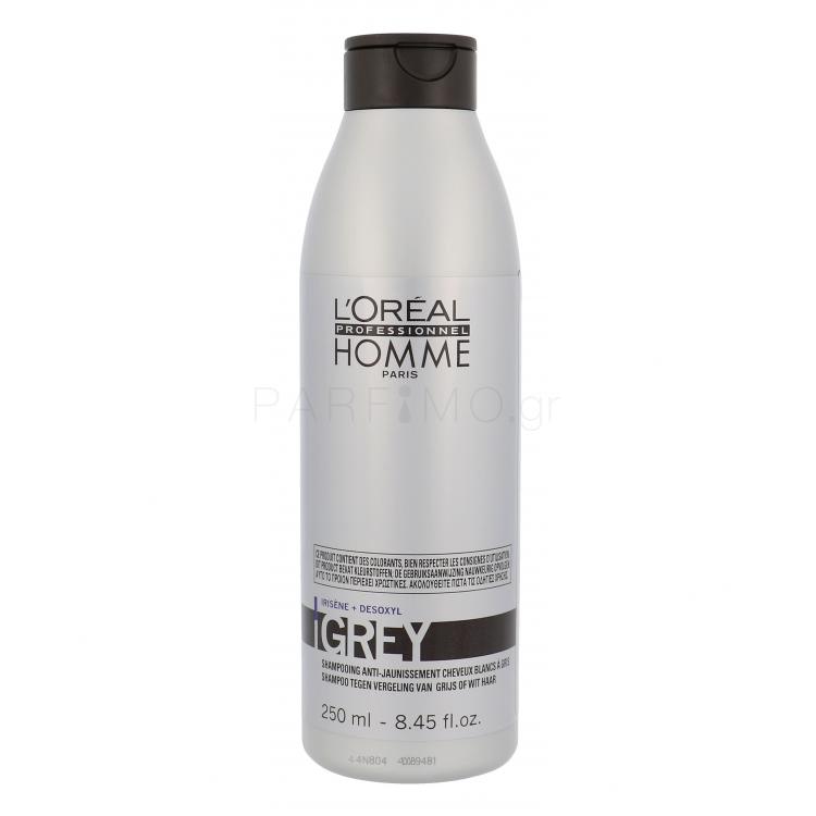 L&#039;Oréal Professionnel Homme Grey Σαμπουάν για άνδρες 250 ml