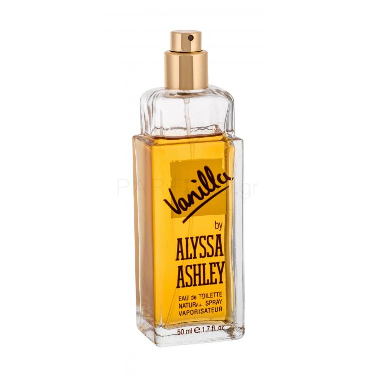 Alyssa Ashley Vanilla Eau de Toilette για γυναίκες 50 ml TESTER