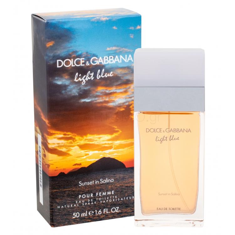 Dolce&amp;Gabbana Light Blue Sunset in Salina Eau de Toilette για γυναίκες 50 ml