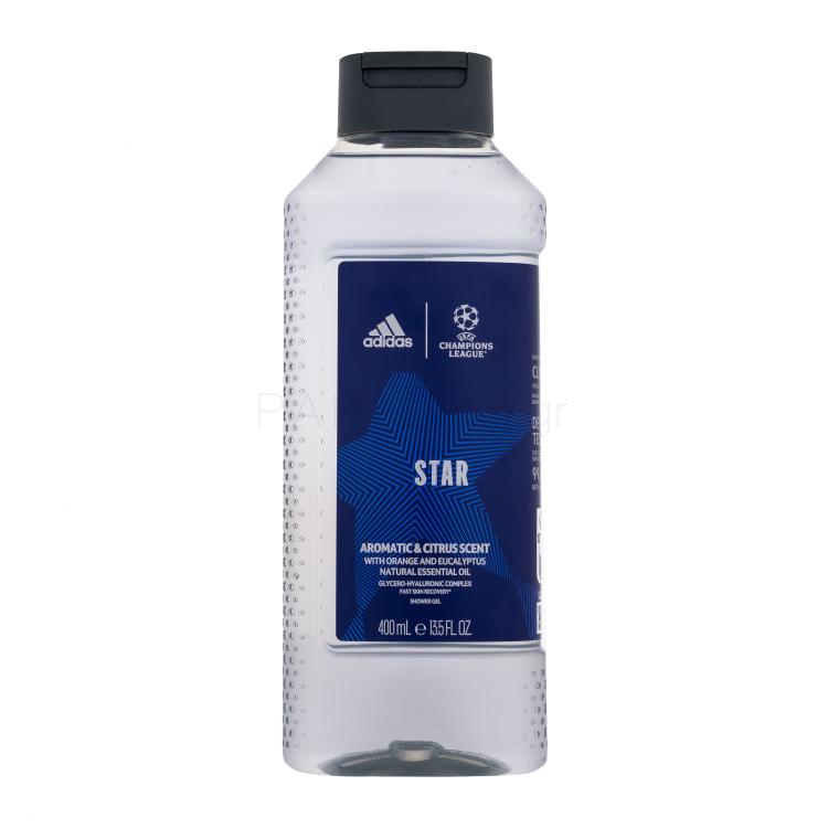 Adidas UEFA Champions League Star Αφρόλουτρο για άνδρες 400 ml