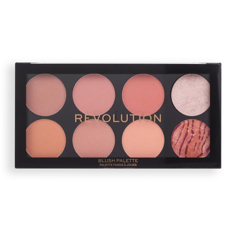 Makeup Revolution London Blush Palette Ρουζ για γυναίκες 12,8 gr Απόχρωση Hot Spice