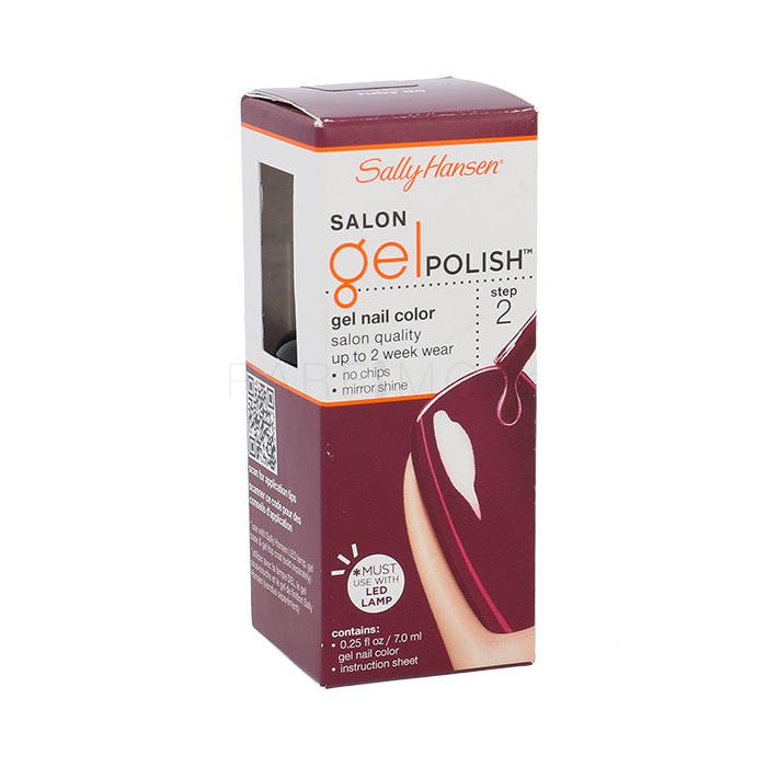 Sally Hansen Salon Gel Polish Step 2 Βερνίκια νυχιών για γυναίκες 7 ml Απόχρωση 240 Ruby Do