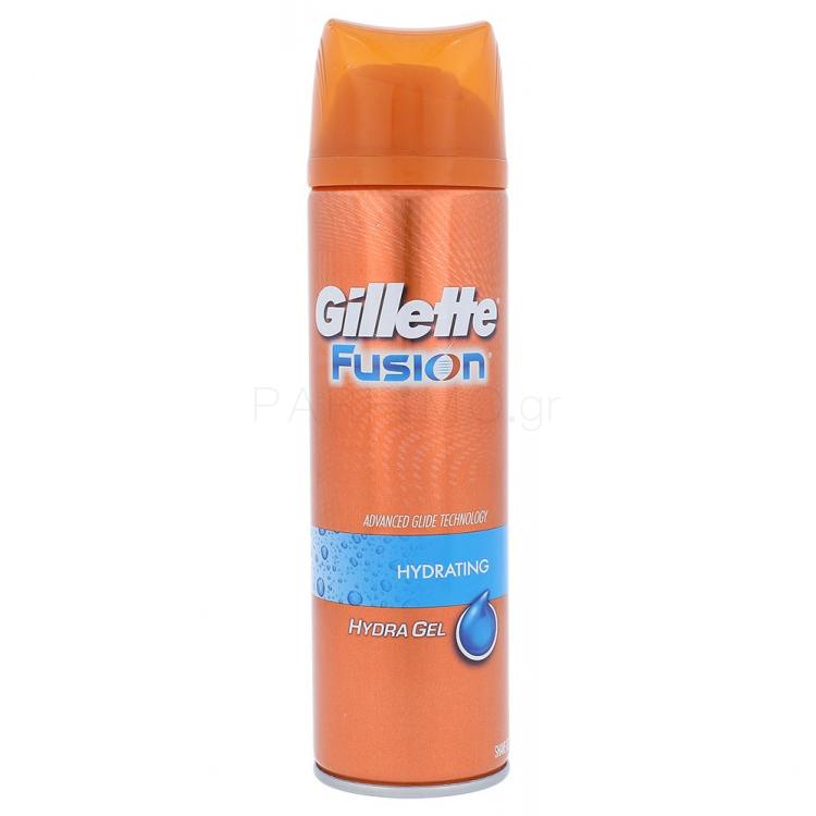 Gillette Fusion Hydra Gel Τζελ ξυρίσματος για άνδρες 200 ml