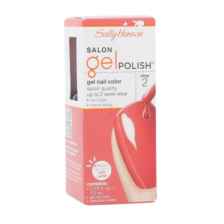 Sally Hansen Salon Gel Polish Step 2 Βερνίκια νυχιών για γυναίκες 7 ml Απόχρωση 225 Kook A Mango