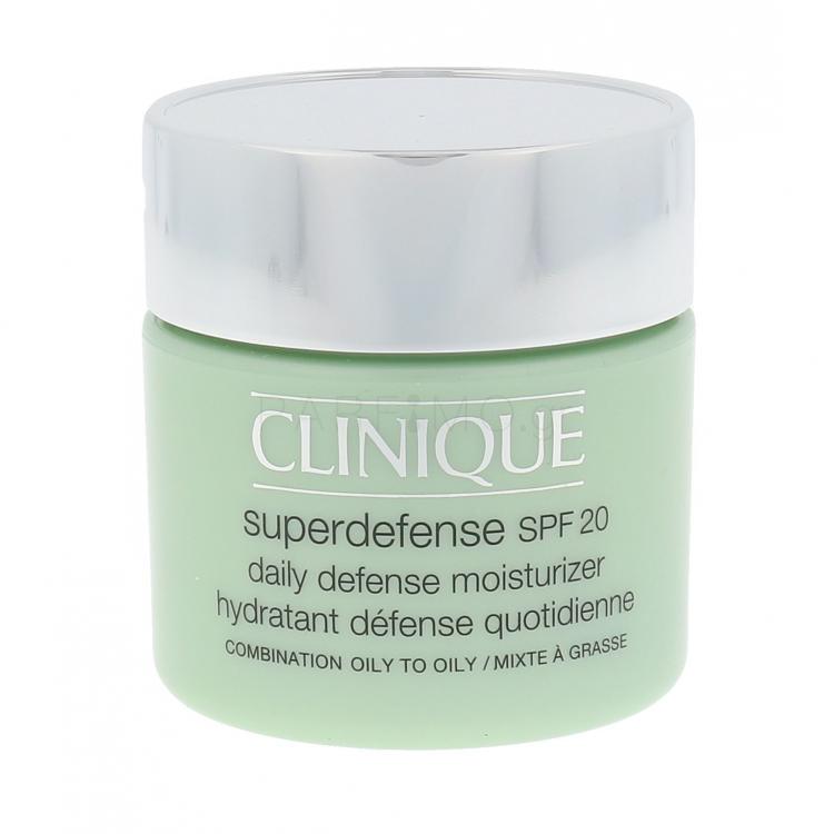 Clinique Superdefense Daily Defense Moisturizer SPF20 SPF20 Κρέμα προσώπου ημέρας για γυναίκες 75 ml