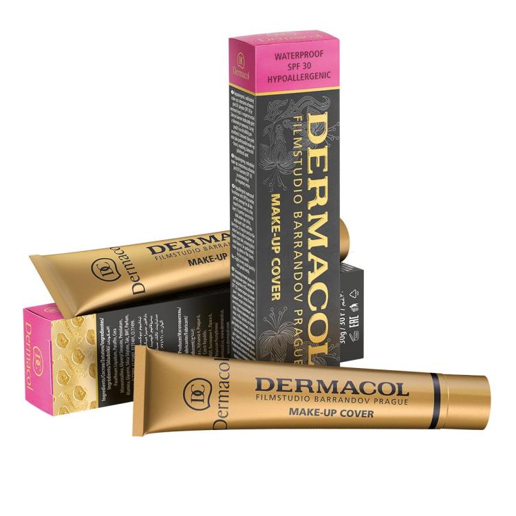 Dermacol Make-Up Cover SPF30 Make up για γυναίκες 30 gr Απόχρωση 221 ελλατωματική συσκευασία