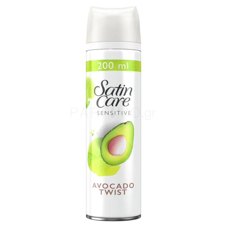 Gillette Satin Care Avocado Τζελ ξυρίσματος για γυναίκες 200 ml