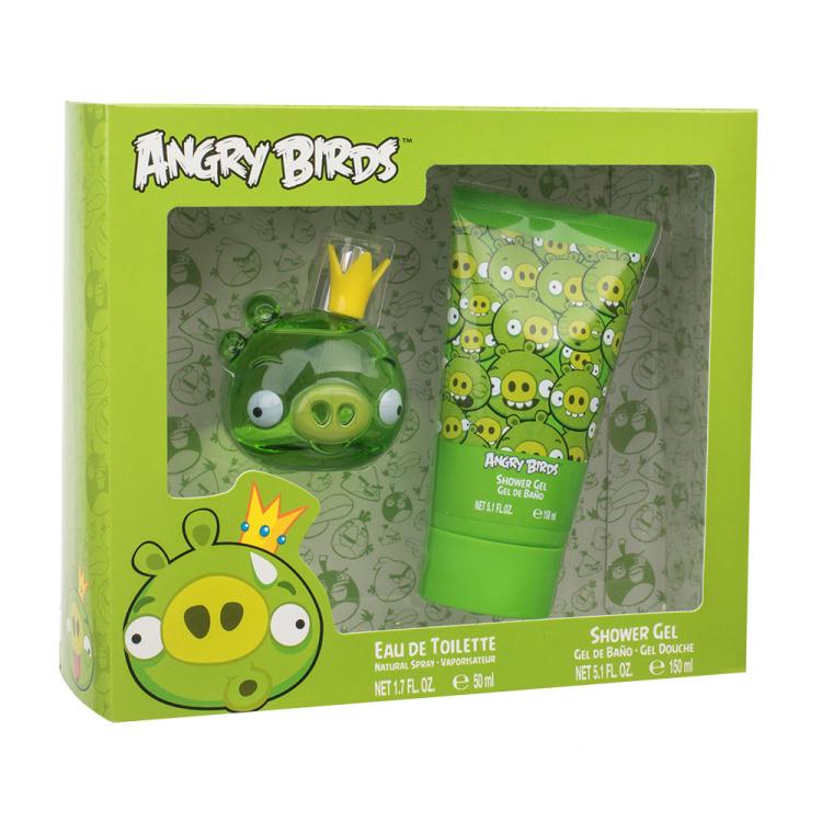 Angry Birds Angry Birds King Pig Σετ δώρου EDT 50 ml + αφρόλουτρο 150 ml