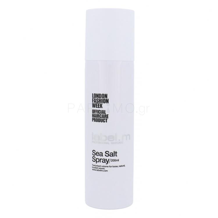 Label m Sea Salt Spray Λακ μαλλιών για γυναίκες 200 ml