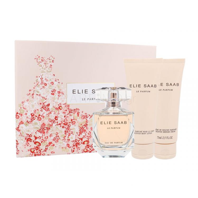 Elie Saab Le Parfum Σετ δώρου EDP 90 ml + λοσιόν σώματος 75 ml + ντους κρέμα 75 ml