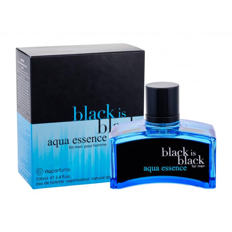 Nuparfums Black is Black Aqua Essence Eau de Toilette για άνδρες 100 ml