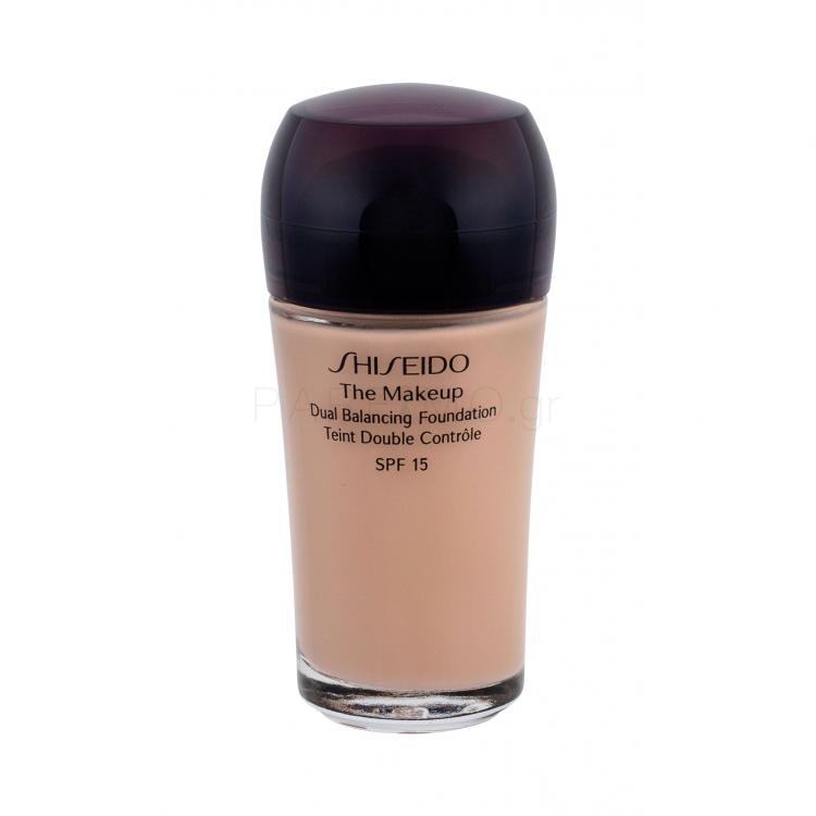 Shiseido The Makeup Dual Balancing Foundation SPF15 Make up για γυναίκες 30 ml Απόχρωση B20