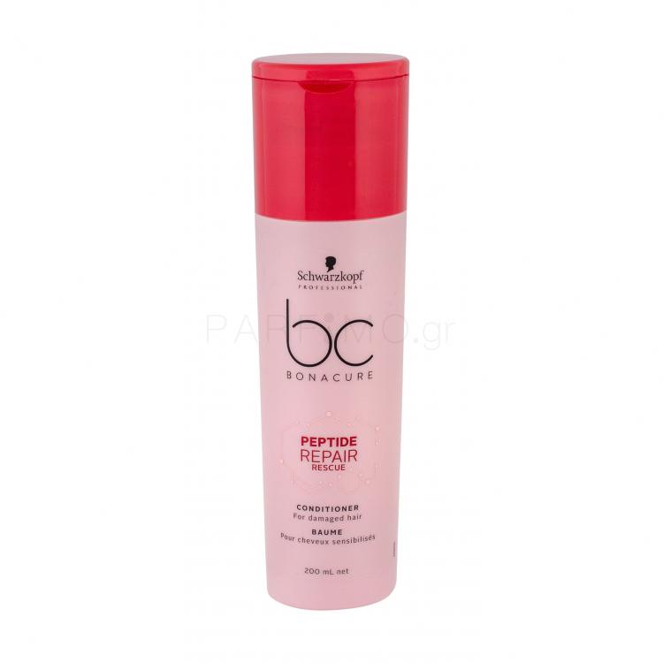 Schwarzkopf Professional BC Bonacure Peptide Repair Rescue Μαλακτικό μαλλιών για γυναίκες 200 ml