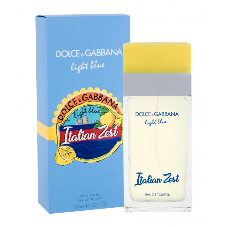 Dolce&amp;Gabbana Light Blue Italian Zest Eau de Toilette για γυναίκες 100 ml