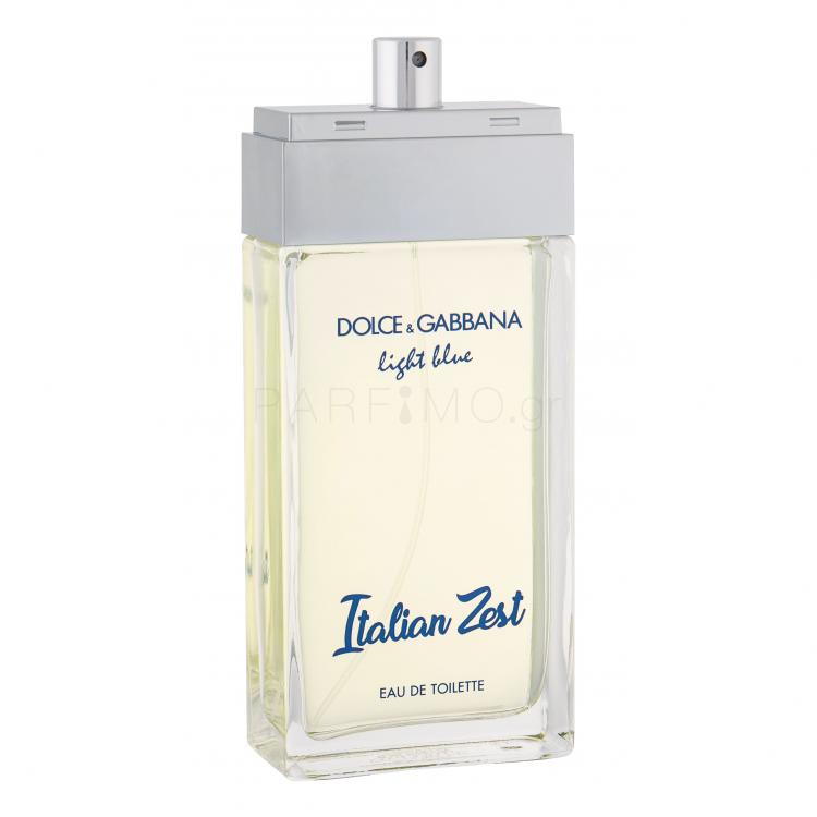 Dolce&amp;Gabbana Light Blue Italian Zest Eau de Toilette για γυναίκες 100 ml TESTER