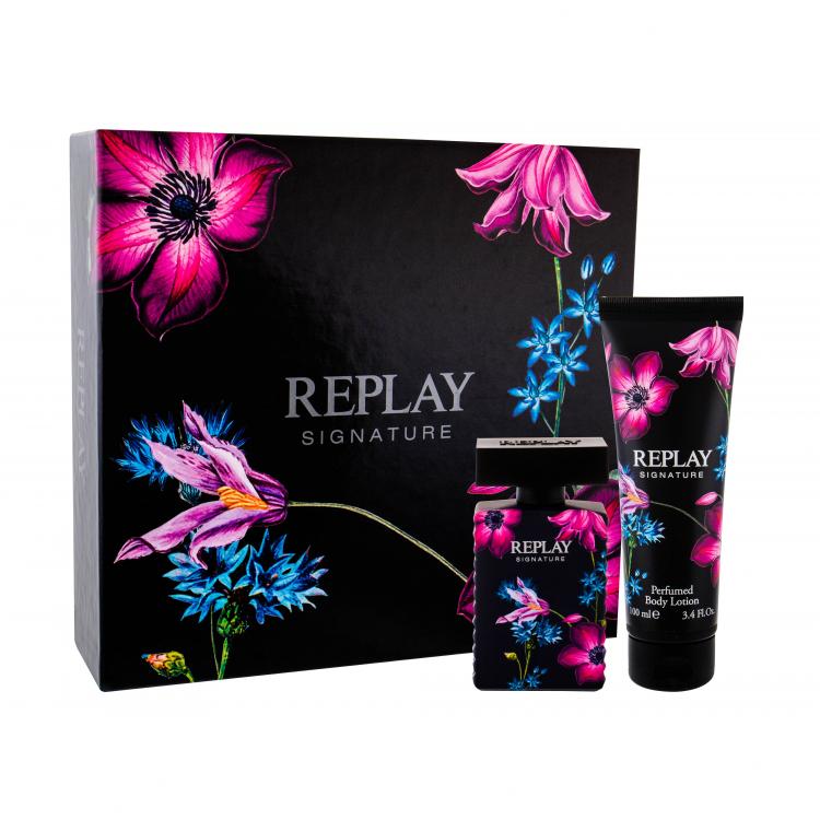 Replay Signature Σετ δώρου EDP 50 ml + λοσιόν σώματος 100 ml