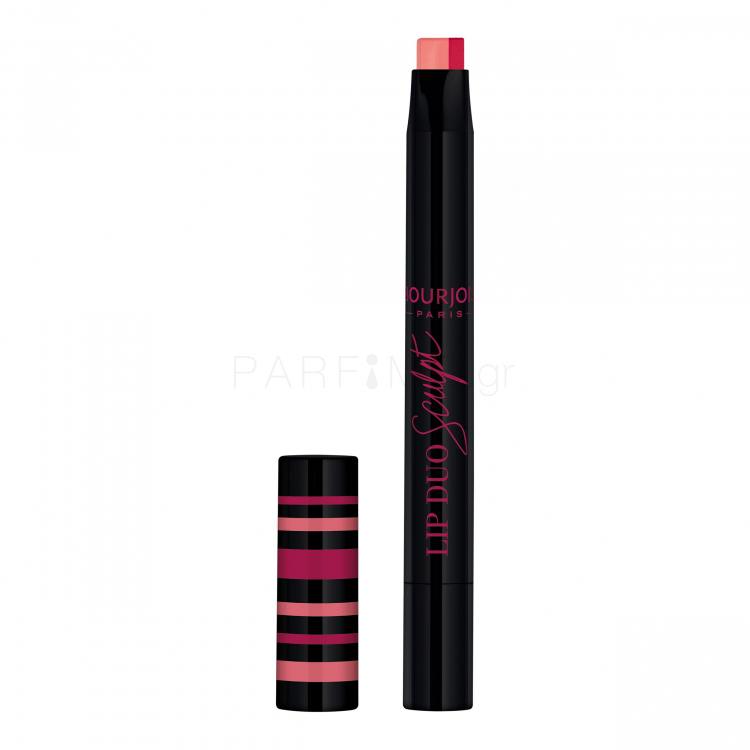 BOURJOIS Paris Lip Duo Sculpt Κραγιόν για γυναίκες 0,5 gr Απόχρωση 03 Grenade-In