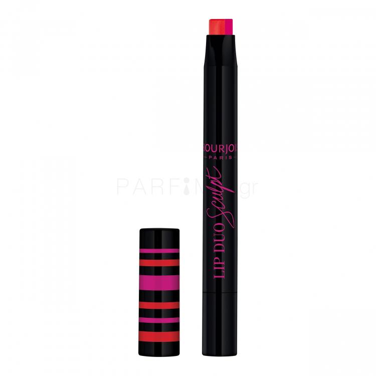 BOURJOIS Paris Lip Duo Sculpt Κραγιόν για γυναίκες 0,5 gr Απόχρωση 04 Plum´Set Beach